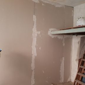 rénovation des murs d'un appartement