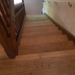 rénovation d'escaliers en bois